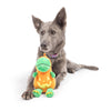 Halloween Dino-Lantern Plush Squeaky Dog Toy