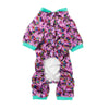 FuzzYard Dog Apparel Siesta Fiesta Plush Purple Dog Pajamas