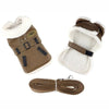 Doggie Design, Inc. Jackets-Coats Brown Bomber Harness Dog Coat with matching Leash
