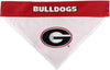Georgia Bulldogs Reversible Reflective Pet Bandana - S/M