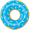 Zippypaws dog toys Blue Latex Donutz Dog Toy in 3 Colors
