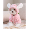 AE Dog Apparel Fleece Bunny Dog Costume in Pink or White
