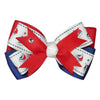 Pooch Outfitters Bow Tie Sailboat Red White & Blue Bow Pet Collar Attachment