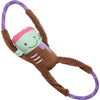 Halloween RopeTugz Zombie Plush Squeaky Tug Dog Toy