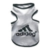 AE Dog Apparel Grey / SM Adi-dog Jersey Dog Tee