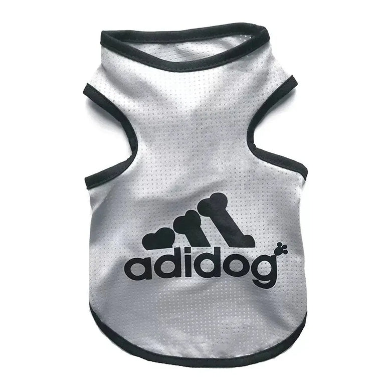 AE Dog Apparel Grey / SM Adi-dog Jersey Dog Tee