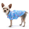 Summer Beach Blue with Colorful Sailboats Dog Shirt