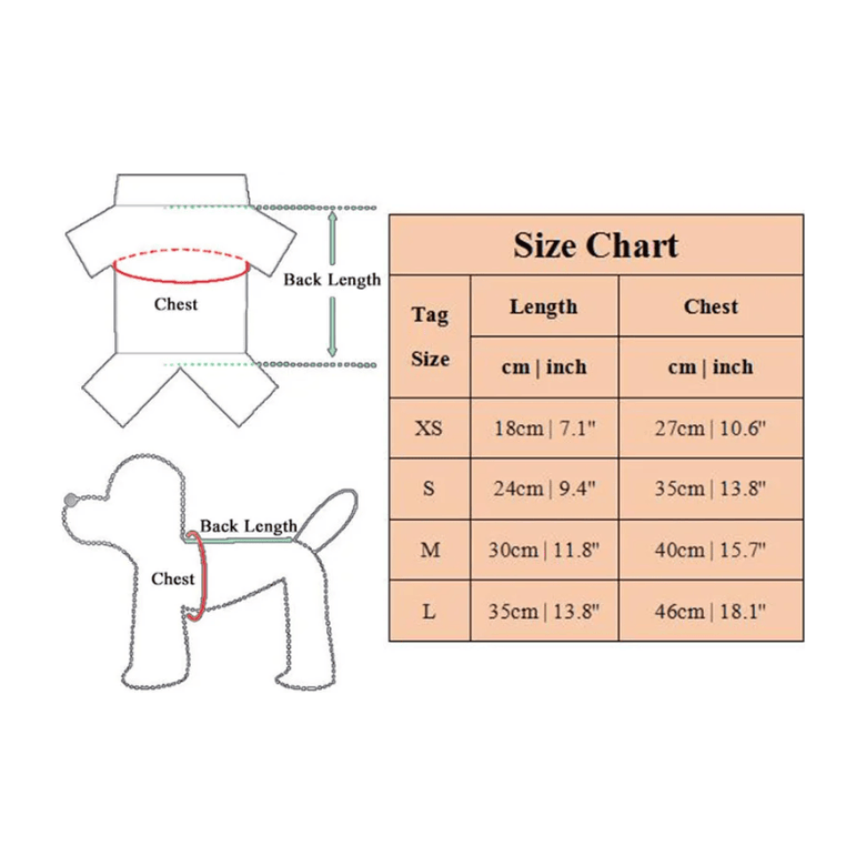 AE dog apparel Striped Total Flirt Dog Tee - 2 Colors
