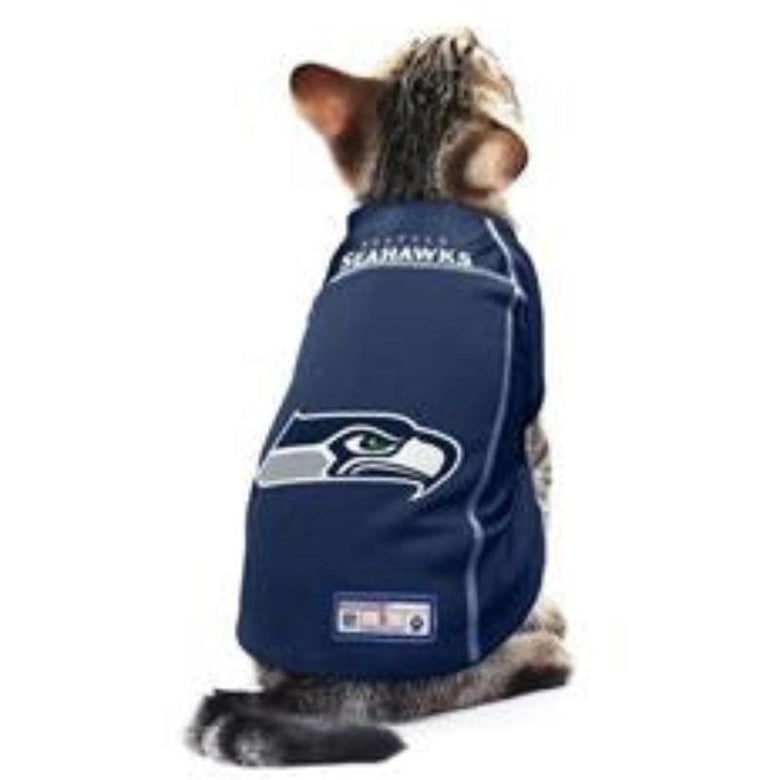 Barker's Bowtique Athletic Wear Seahawks Pet Jersey