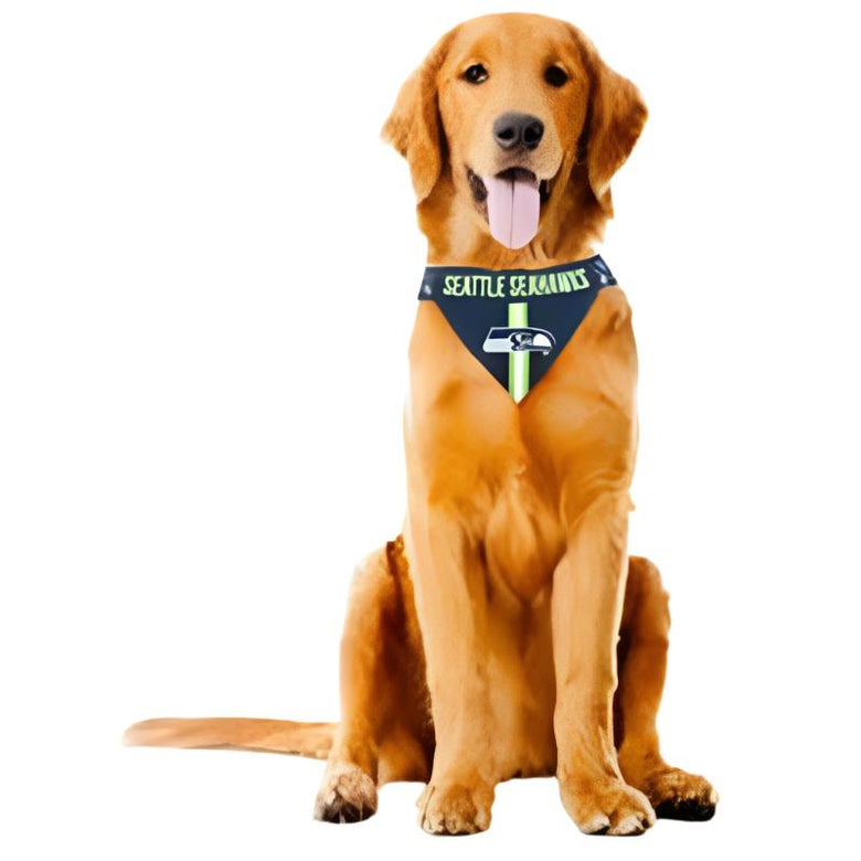 Barker's Bowtique Athletic Wear Seahawks Pet Bandana