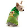 Dogo Pet Fashions Seasonal Gingerbread Man Green Holiday Dog Sweater