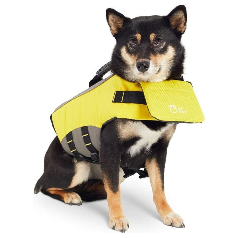 GF Pet dog apparel Life Vest For Pets Yellow