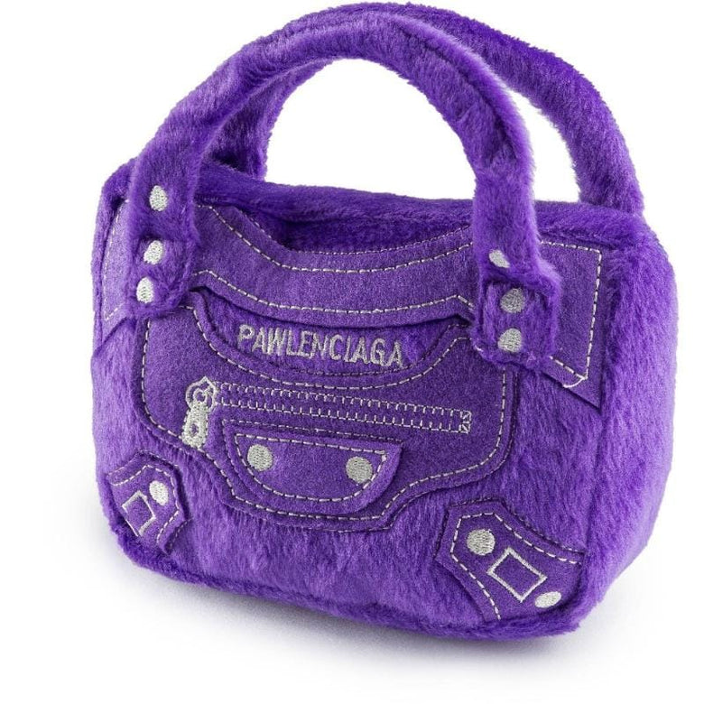 Haute Diggity Dog Toys Pawlenciaga Bag Squeaker Plus Dog Toy