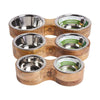 GF Pet Bowls FIGURE-8 Feeder Dog bowls