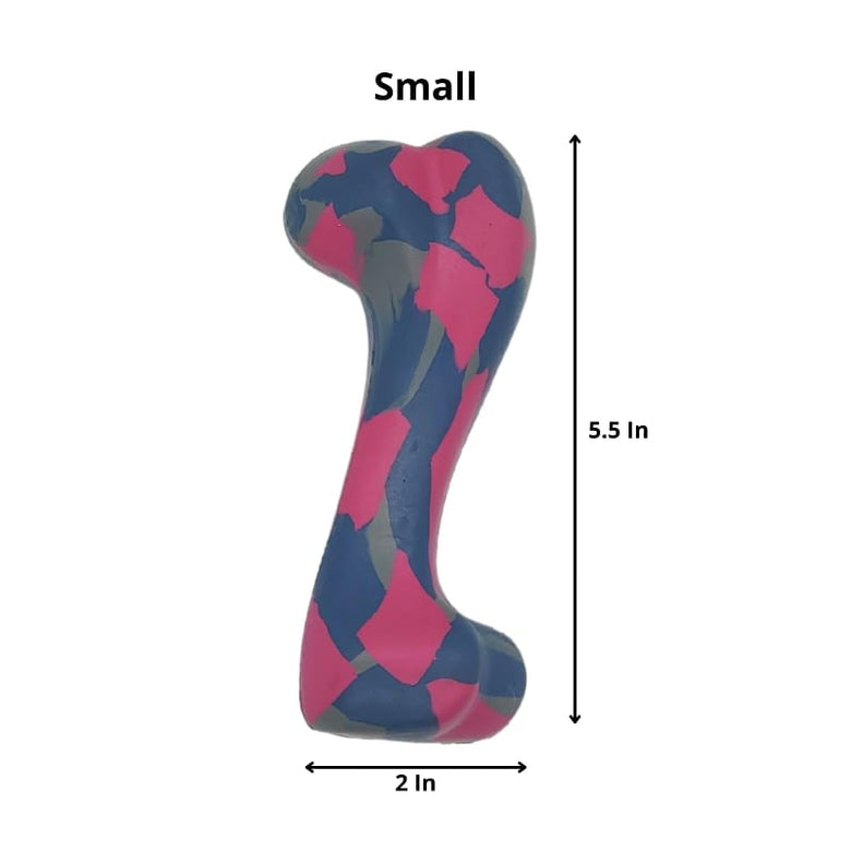 JoJo Modern Pets dog toys Natural Rubber Dog Bone Toy
