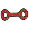 VIP Products/Tuffy dog toys Tuffy Ultimate Tug-O-War Red Paws Durable Tough Dog Toy