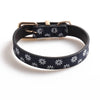 BARK by DOG COLLARS Navy Luna Daisy Dog Collar