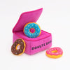 Zippypaws Toys Burrow Donutz Box Interactive Dog Toy