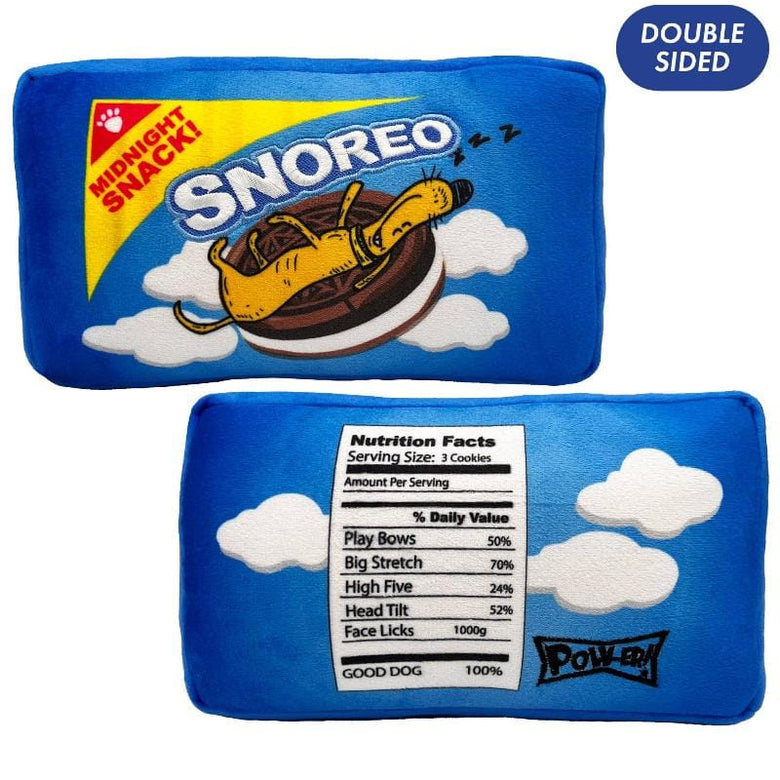 Huxley & Kent dog toys Snoreo Cookies Plush Dog Toy - 2 Sizes