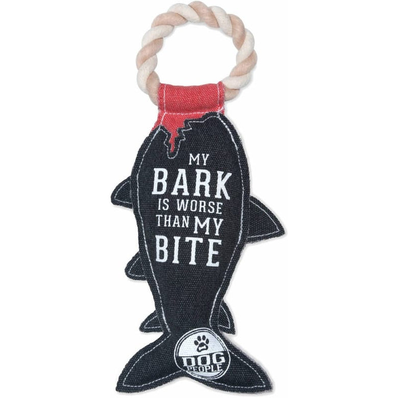 Pavilion Toys My Bite - 13" Canvas Dog Toy on Rope
