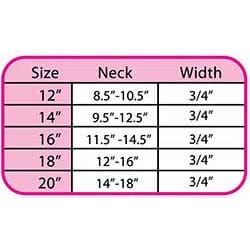 Mirage Pet Products Collars Two Row Pearl Dog Collar