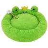 TONBO pet beds Frog Pet Bed and Wand Crinkle Toy