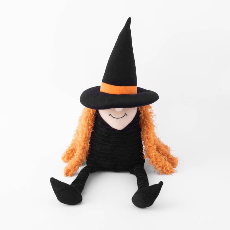 ZippyPaws dog toys Halloween Crinkle Witch Plush Squeak Dog Toy