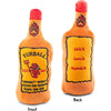 Haute Diggity Dog dog toys Furball Cinnamutt Bottle Plush Squeak Dog Toy