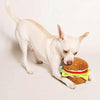 Huxley & Kent dog toys Hamburger Plush Dog Toy - 2 Sizes