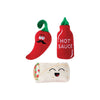 Pet Shop by Fringe Studio dog toys Hot and Spicy Plush Dog Toy Set - 3 Pc