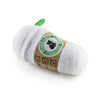 Haute Diggity Dog dog toys Starbarks White Coffee Cup Plush Squeak Dog Toy