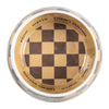 Haute Diggity Dog Bowls - Feeders Checker Brown Chewy Pet Bowl in 3 Sizes