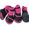 PET LIFE Shoes Pet Life Performance Coned Premium Stretch Supportive Dog Shoes-Blk/Pink