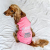Parisian Pet Tee's Classy Sassy and a Bit Bossy Pink Dog T-Shirt