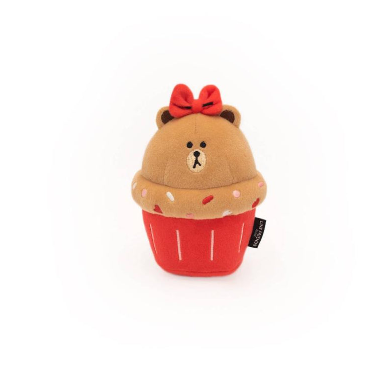Zippypaws Toys NomNomz Cupcake - Choco Dog Toy