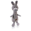 Outward Hound dog toys Scruffles Grey Bunny Easter Spring Plush Squeak Dog Toy