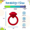 SodaPup dog toys Diamond Ring Durable Nylon Teething Ring for Puppies