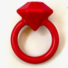 SodaPup dog toys Diamond Ring Durable Nylon Teething Ring for Puppies