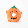 ZippyPaws dog toys Halloween Donutz Buddie Pumpkin Plush Squeak Dog Toy
