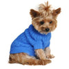 Doggie Design, Inc. Sweaters Combed 100% Cotton Cable Knit Dog Sweater - Riverside Blue
