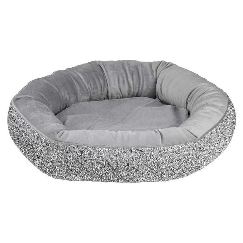 Sparkles Home pet beds Rhinestone Round Pet Bed