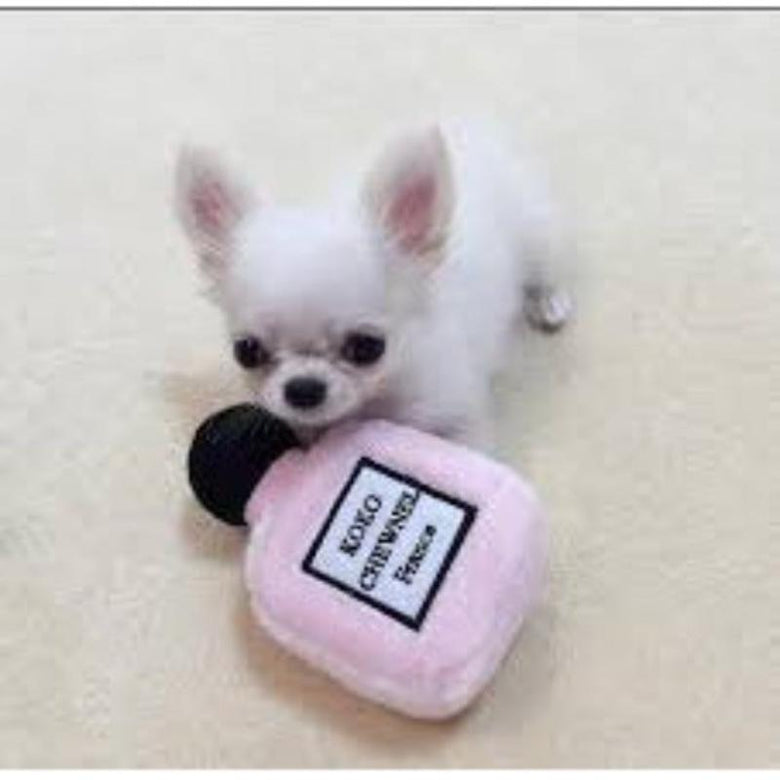 Dog Diggin Designs Toys Koko Chewnel Parfum Plush Squeak Dog Toy