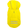 Doggie Design, Inc. Jackets-coats M Slicker Dog Raincoat w/Striped Lining - Yellow