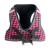 Barker's Bowtique Harnesses XS Houndstooth Pink & Blk Dog Harness Vest