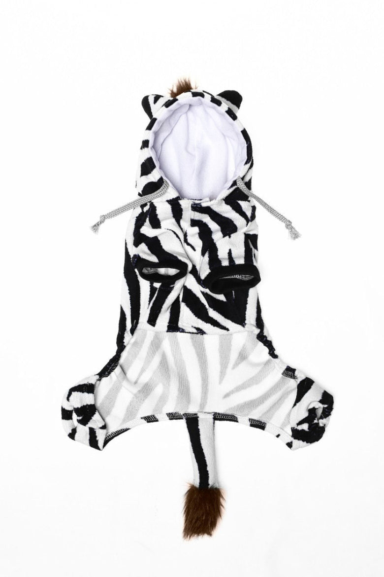 Zebra Halloween Dress Up Pet Costume