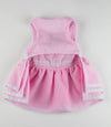 Barker's Bowtique Dresses XS Pink Gingham Rose Ribbon Tutu Dog Dress - XS Available
