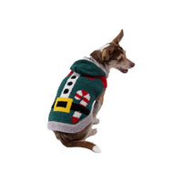 Barker's Bowtique Sweaters Chenille Elf Hoodie Pet Sweater