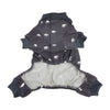 Ivory Ella Elephants Charcoal Grey Onesie Pet Pajamas/Jumper