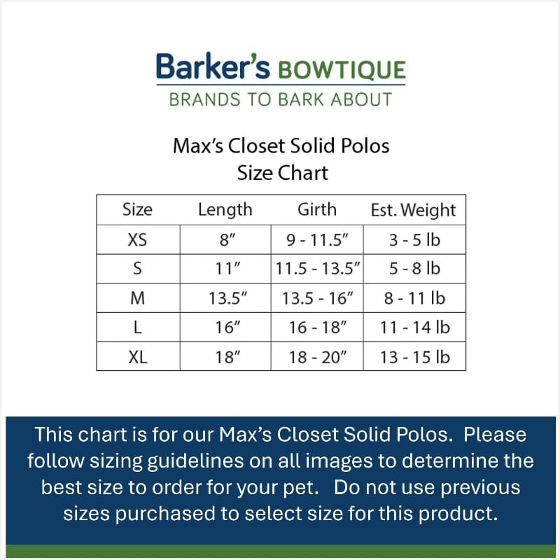Barker's Bowtique Collared Shirts Max's Closet Americana Stripe and Stars Red White Blue Polo Dog Shirt