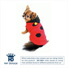 Chenille Red Lady Bug Soft Dog Sweater